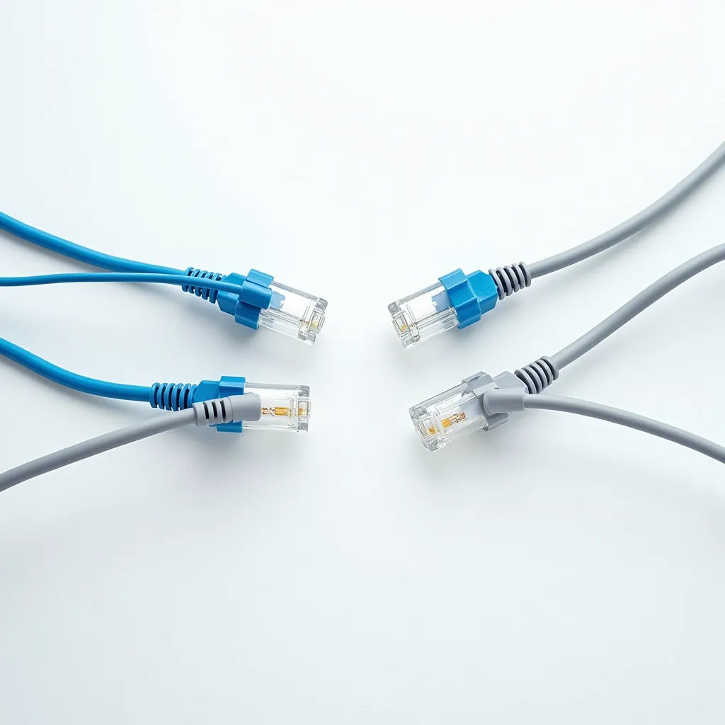 Composition architecturale minimaliste de lignes interconnectées formant un réseau